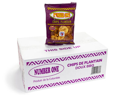 Chips de plantain - BBQ Number One 20x85g – Image 2